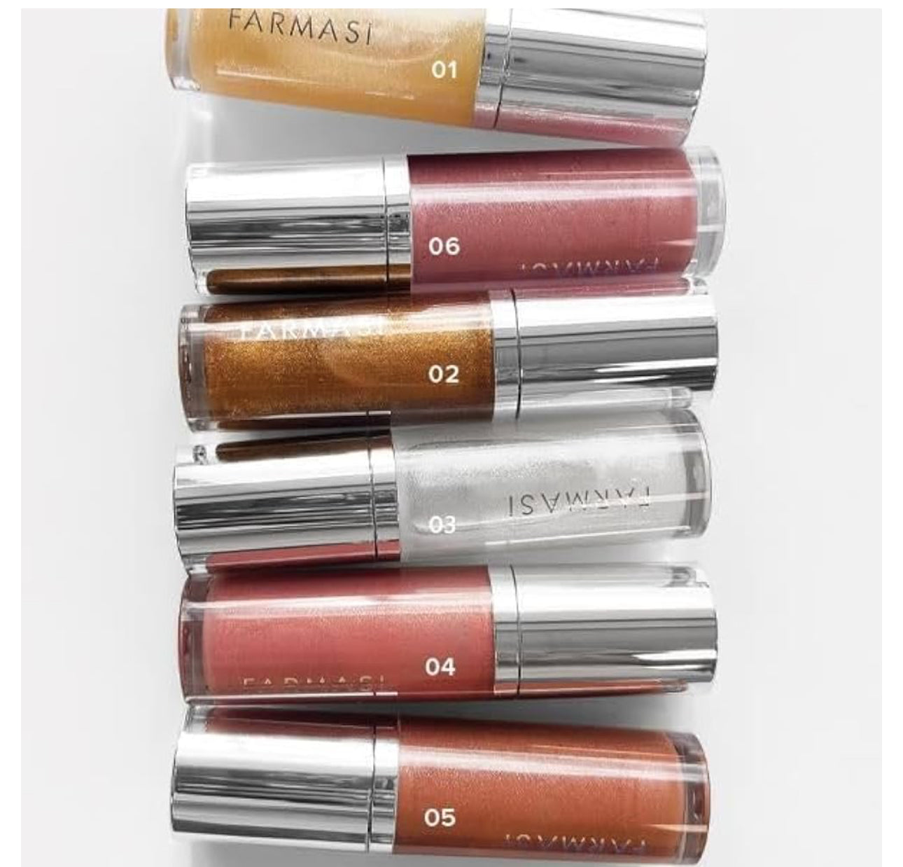 Farmasi Ultimate Shine Lip Gloss         Crystal Sparkle 03