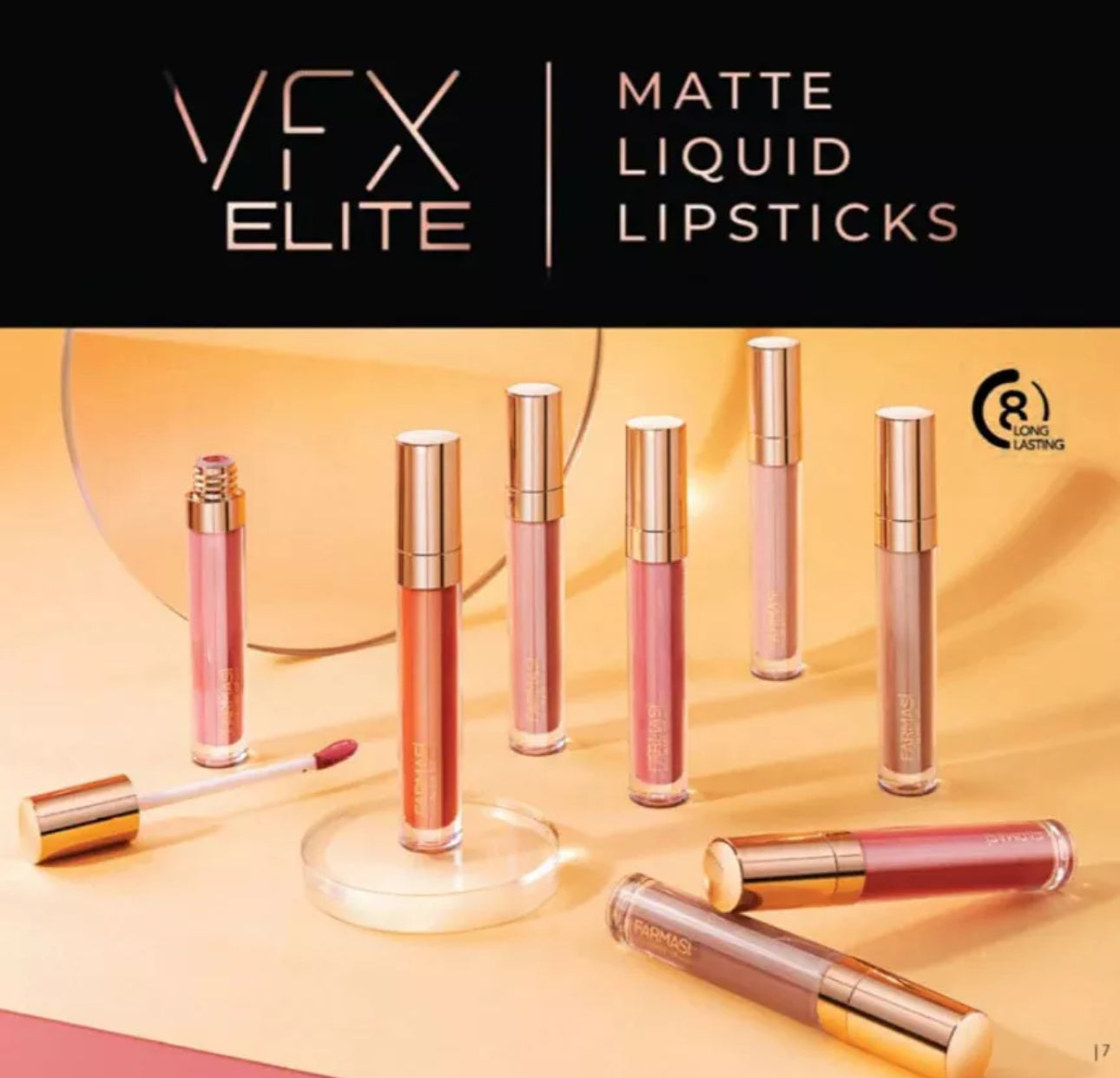 VFX Elite Liquit Lipstick Flamingo Pink 06