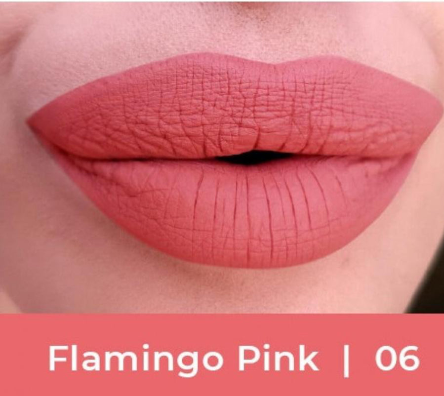 VFX Elite Liquit Lipstick Flamingo Pink 06